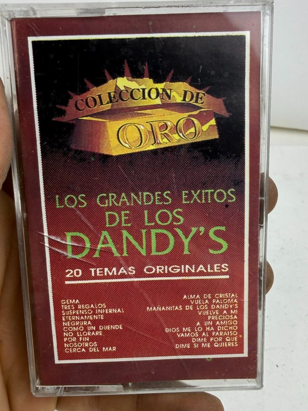 Los Dandys Los Grandes Exitos 20 Temas Gema 3 Regalos Las Mananitas Cassette